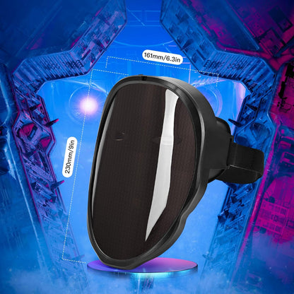 LED Face Transforming Mask with Gesture Control Fun - Cool Stuff Halloween Cosplay and Christmas Parties