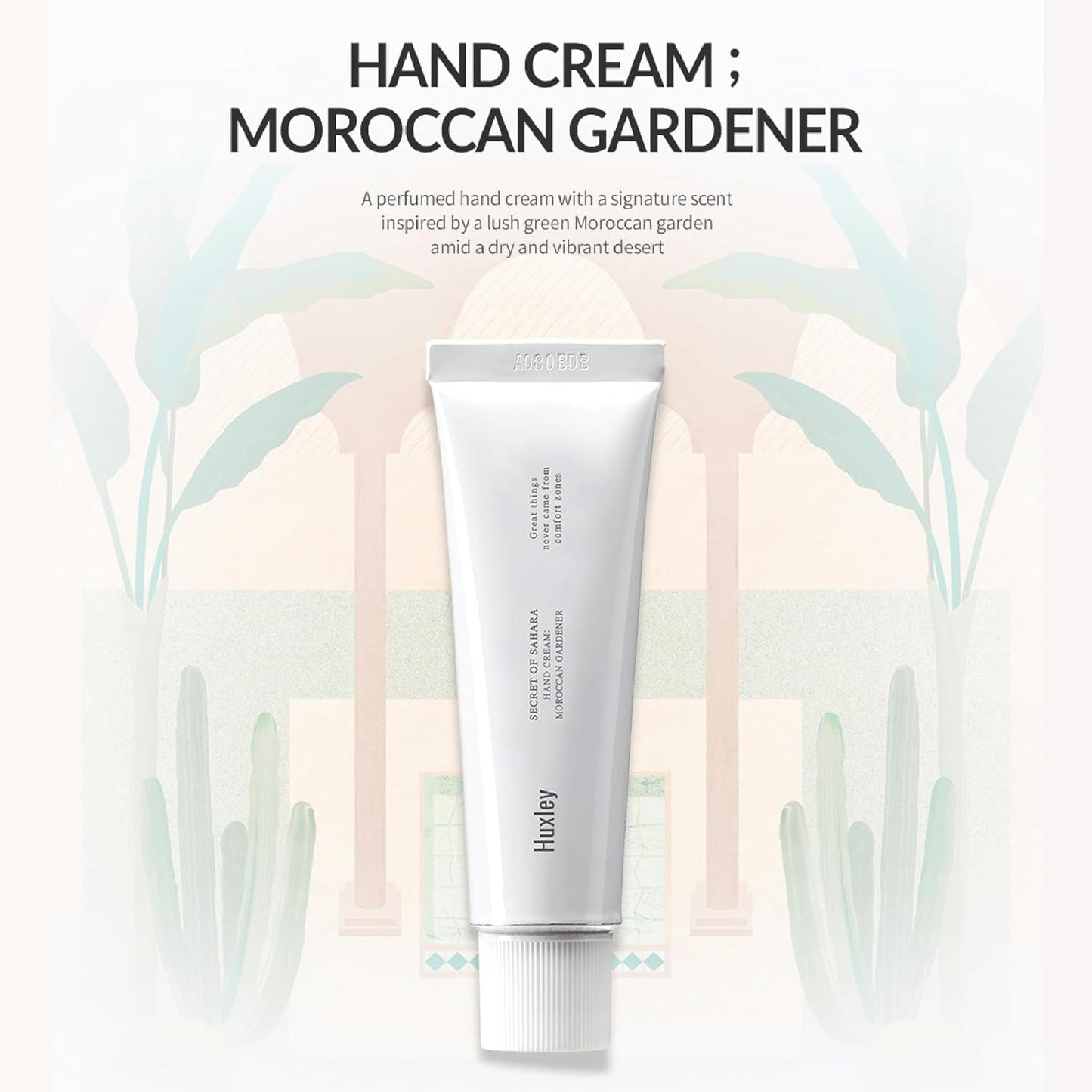 Secret of Sahara Hand Cream 30Ml | Hydrates, Nourishes & Softens Skin | Non-Greasy Moisturizer That Soothes and Softens Hands | Hand Cream for Women & Men (1.01 Fl Oz, Moroccan Gardener)