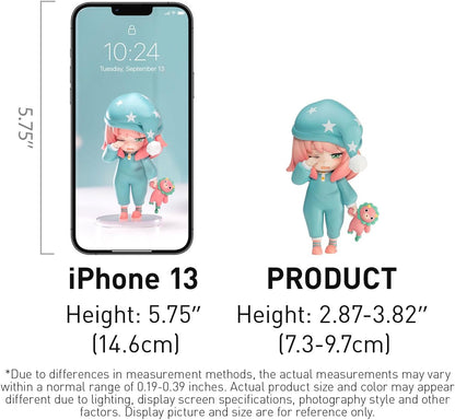 Spy × Family Anya'S Daily Life Series Figures, 6Pcs Spy Blind Box Figures, Random Design Action Figures Collectible Toys Home Decorations, Holiday Birthday Gifts, Whole Set