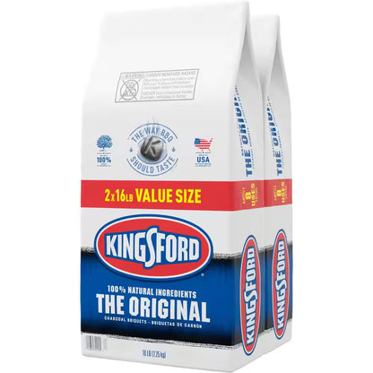 16 Lbs. Original BBQ Smoker Charcoal Grilling Briquettes (4-Pack)