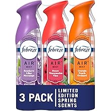 Air Mist Air Freshener Spray – Odor-Fighting Room Spray for Home, Bathroom & Kitchen, Multiple Scents