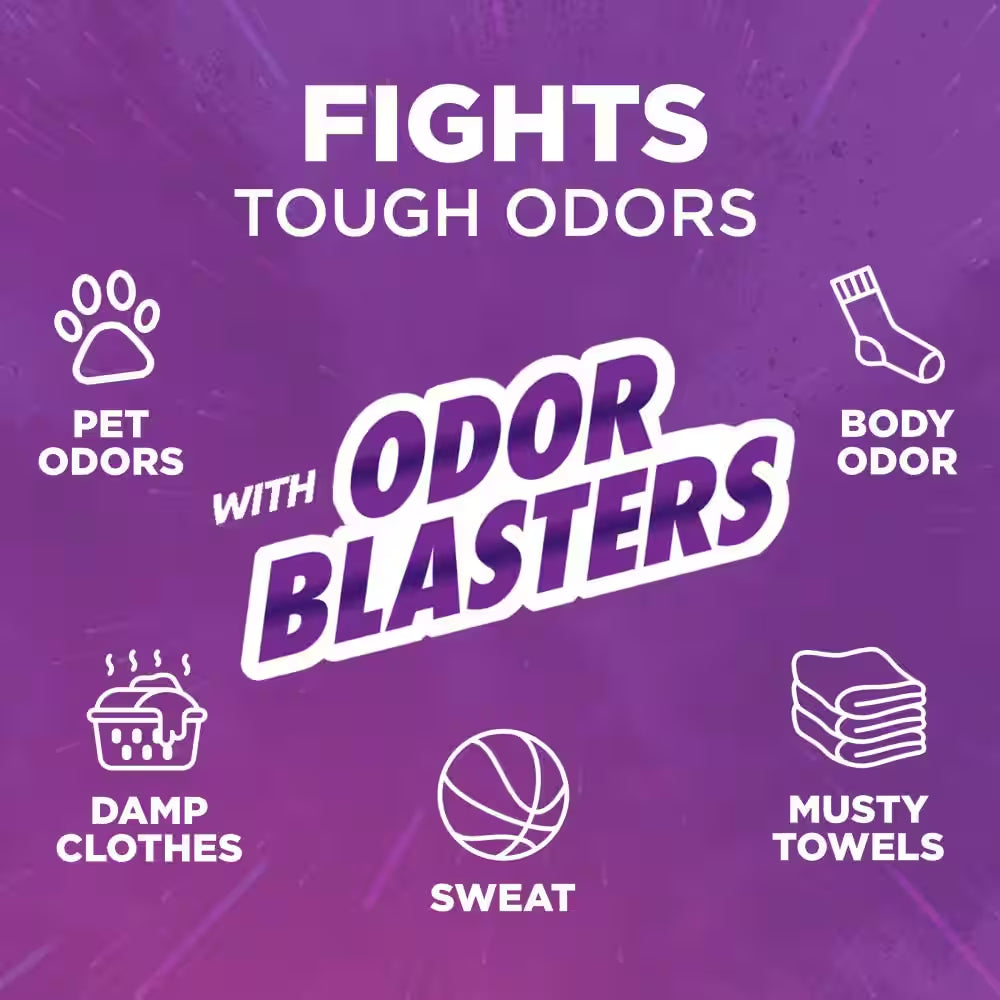 Oxiclean Odor Blasters Fresh Burst Liquid Laundry Detergent, 128-Loads,166.5 Fl.Oz.