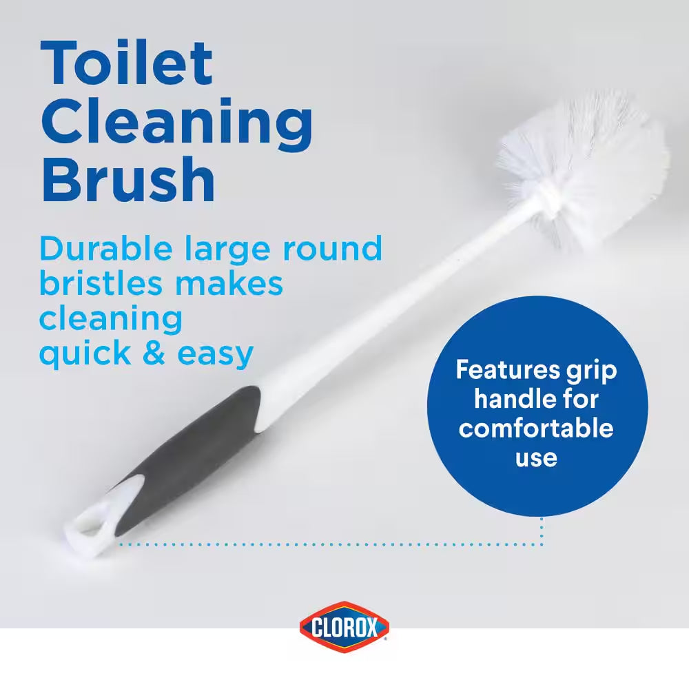 Toilet Brush and Holder Plunger and Bowl Brush Combo (1-Pack)