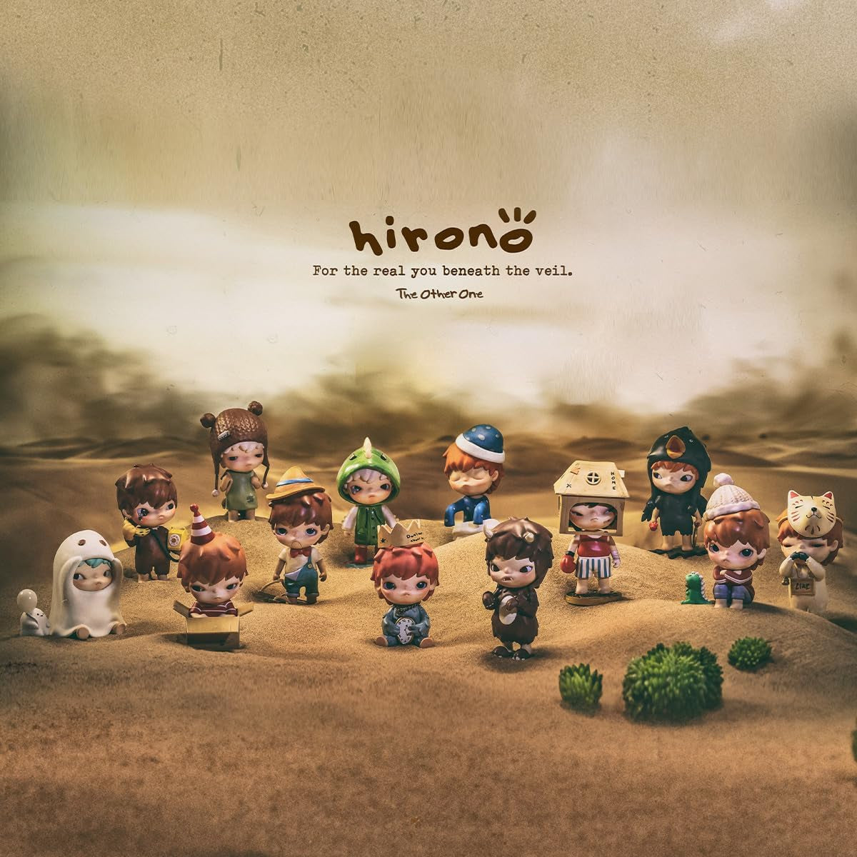 Hirono the Other One Blind Box Figures, Random Design Box Toys for Modern Home Decor, Collectible Toy Set for Desk Accessories, 12PC