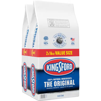 16 Lbs. Original BBQ Smoker Charcoal Grilling Briquettes (4-Pack)