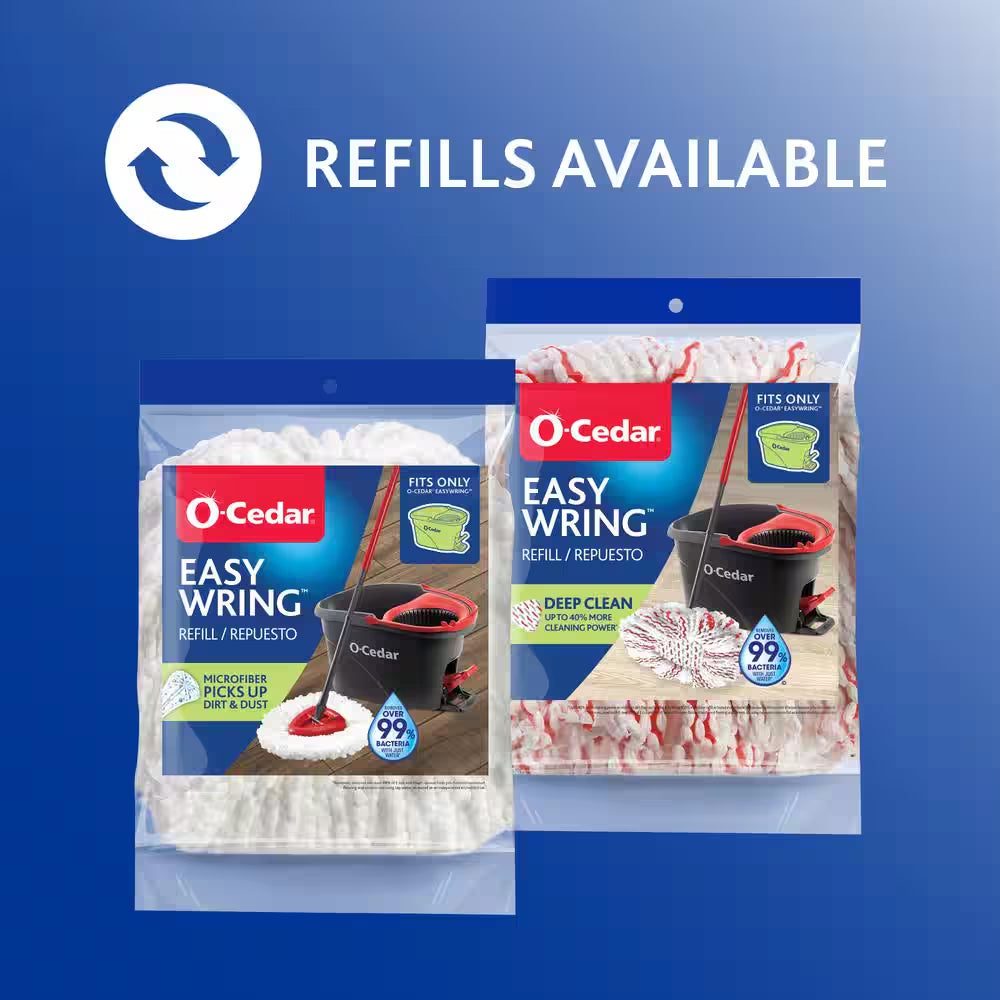 Easywring Microfiber Spin Mop with Bucket System