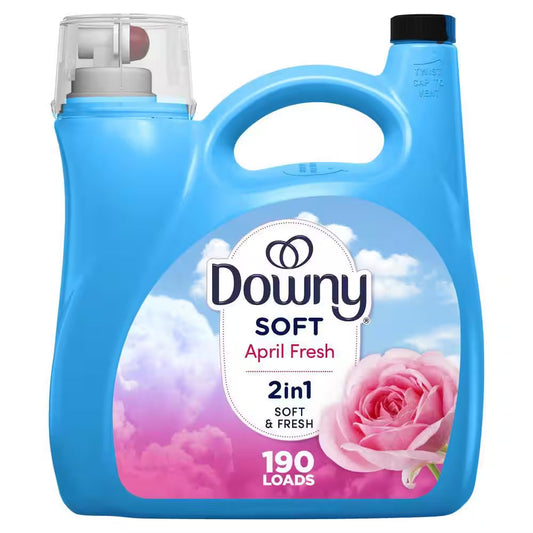 Ultra April Fresh Scent Liquid Fabric Softener, 190-Loads, 140 Fl. Oz.