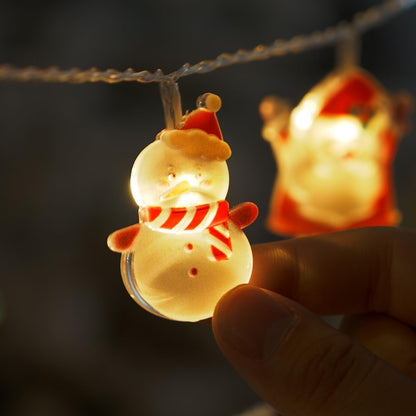 Halloween String Lights Decorations, 9.8FT 20 LED Halloween Fairy Lights, Battery Operated (Not Included) with Timer Function and 8 Flashing Modes, Cute Booday Lights 2025 Home Indoor Decor