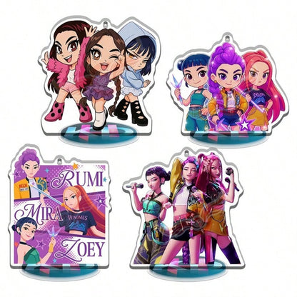 Demon Hunters Girl Group K-Pop Idol Standee – Collectible Fan Merch Display