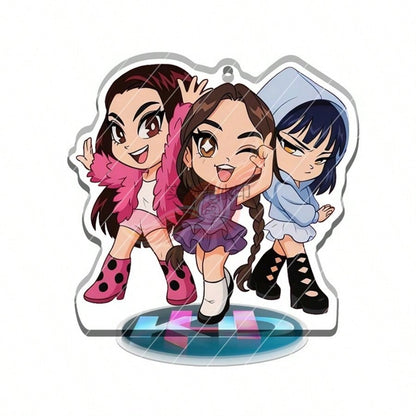 Demon Hunters Girl Group K-Pop Idol Standee – Collectible Fan Merch Display