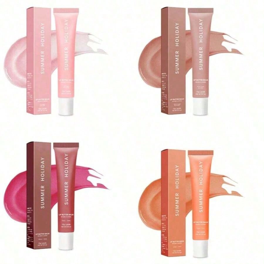 💄 4-Pack Repair & Moisturizing Lipstick Set – Brightening Daily Lip Care Makeup