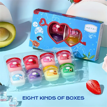💋 8-Piece Hydrating Lip Balm Set – Alcohol-Free Moisturizing Care for All Skin Types