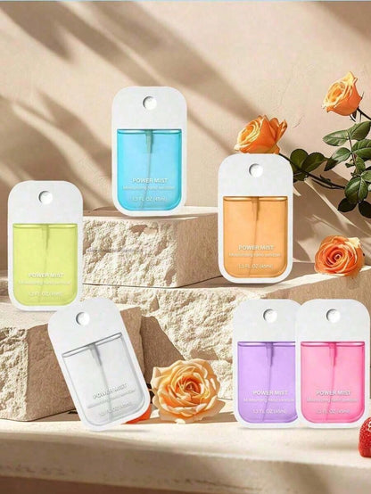 🧴 Scented Hand Sanitizer Spray – Vanilla, Lavender & Aloe | Portable Travel Disinfection Essential