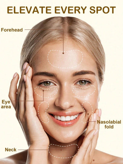 ✨ 60-Piece 24K Gold Eye Mask – Hydrating Firming Gel Patches for Dark Circles