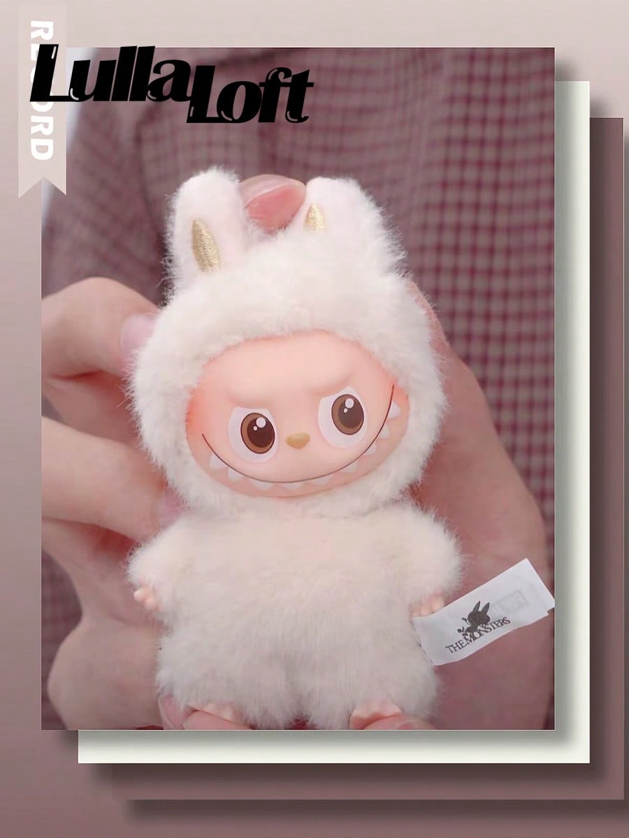POP MART Labubu The Monsters Heart Code Series – Labubu 4.0 Vinyl Plush Pendant Blind Box (Single)