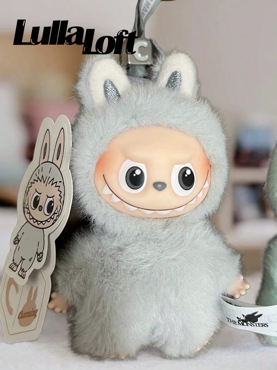POP MART Labubu The Monsters Heart Code Series – Labubu 4.0 Vinyl Plush Pendant Blind Box (Single)