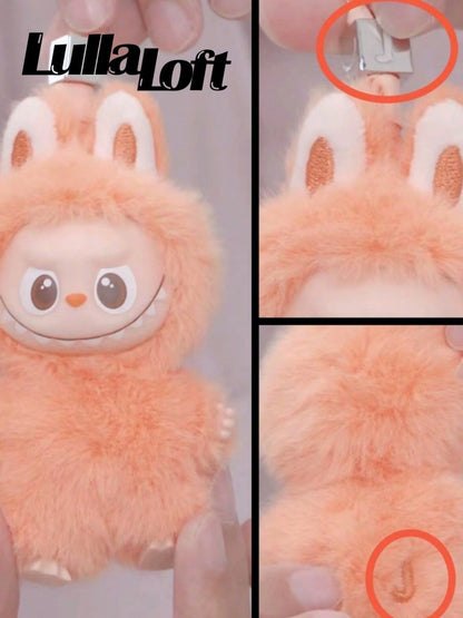 POP MART Labubu The Monsters Heart Code Series – Labubu 4.0 Vinyl Plush Pendant Blind Box (Single)