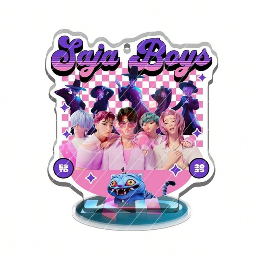 Demon Hunters Girl Group K-Pop Idol Standee – Collectible Fan Merch Display