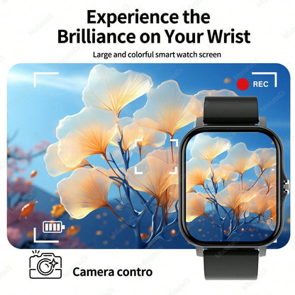 MixtataDi Smart Watch – Multifunctional Sports Smartwatch with Wireless Calls, Music & Notifications (Android/iOS)