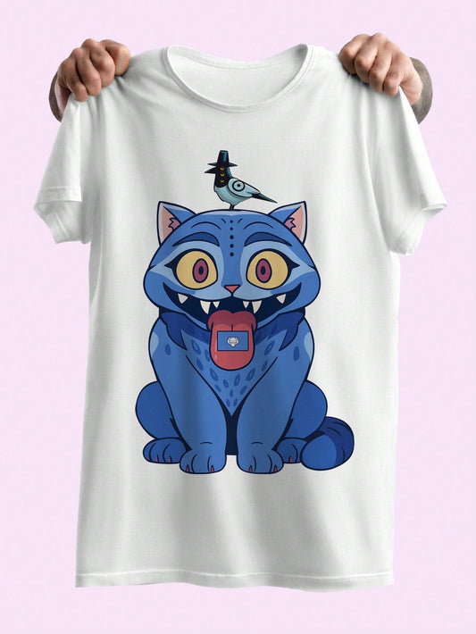 2025 KP-OpDe-Mon-Hunters Graphic Tee – Colorful Cartoon Design Casual Shirt for Anime & K-Pop Fans