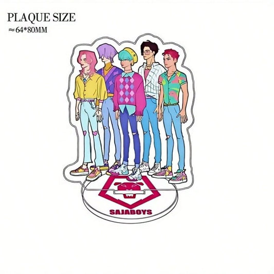KPOP Acrylic Standee – Male Group "Hunters" & Female Group "Witches" | Korean Wave Fan Merchandise