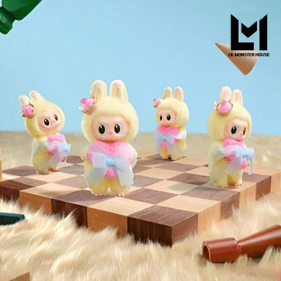 POP MART LABUBU Chinese Chess Adventure Collection THE MONSTERS Slime Plush Queen Hang Tag Box Final Sell