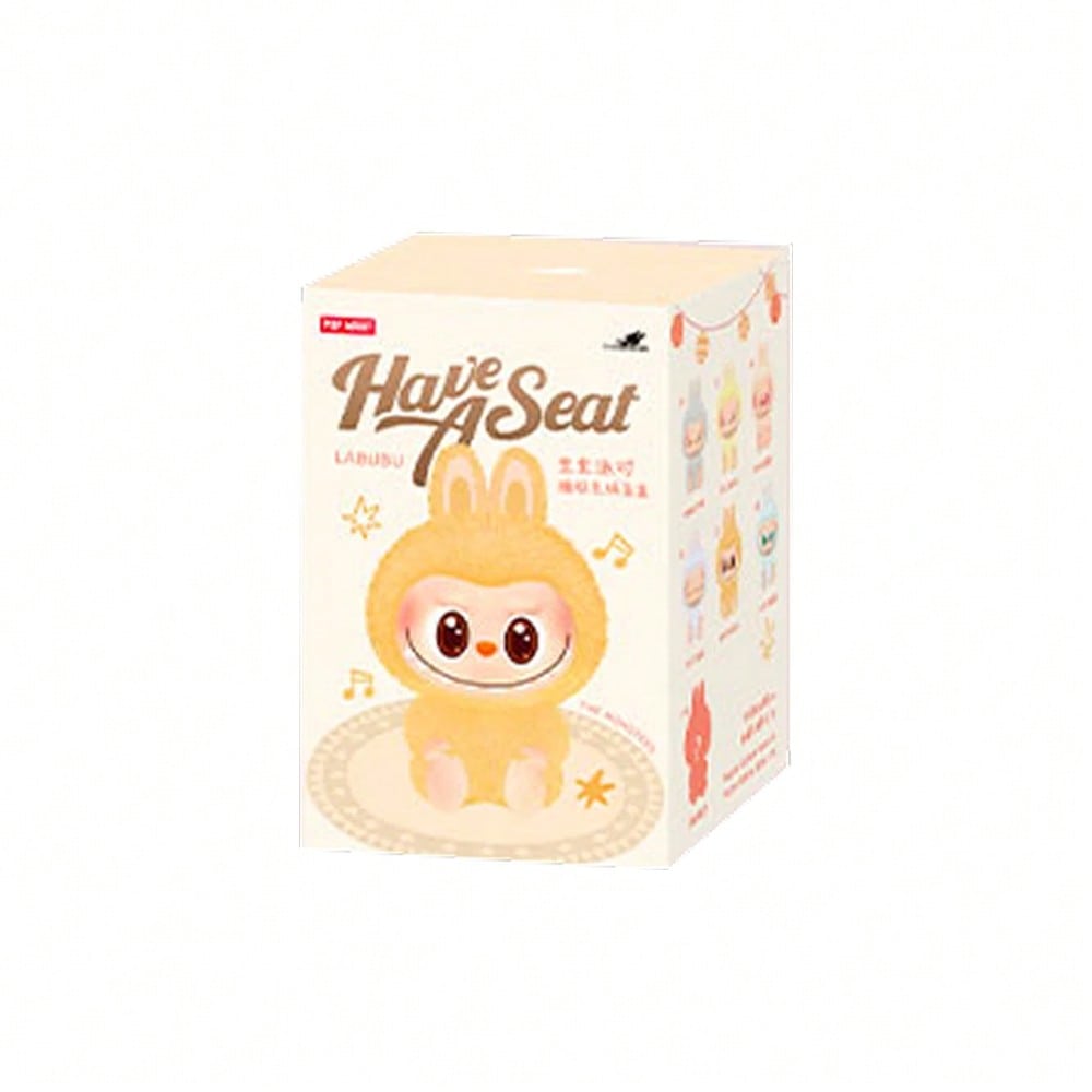 POP MART Labubu The Monsters Sit Sit Party Plush Blind Box – Authentic Collectible, Halloween Edition