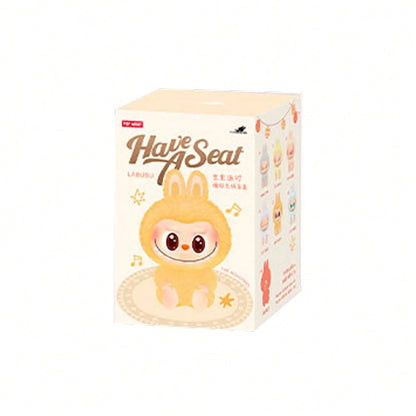 POP MART Labubu The Monsters Sit Sit Party Plush Blind Box – Authentic Collectible, Halloween Edition