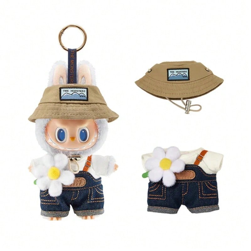 Pop Mart 100% Authentic POP MART THE MONSTERS Labubu Collection - Fall In Wild Series Keyring