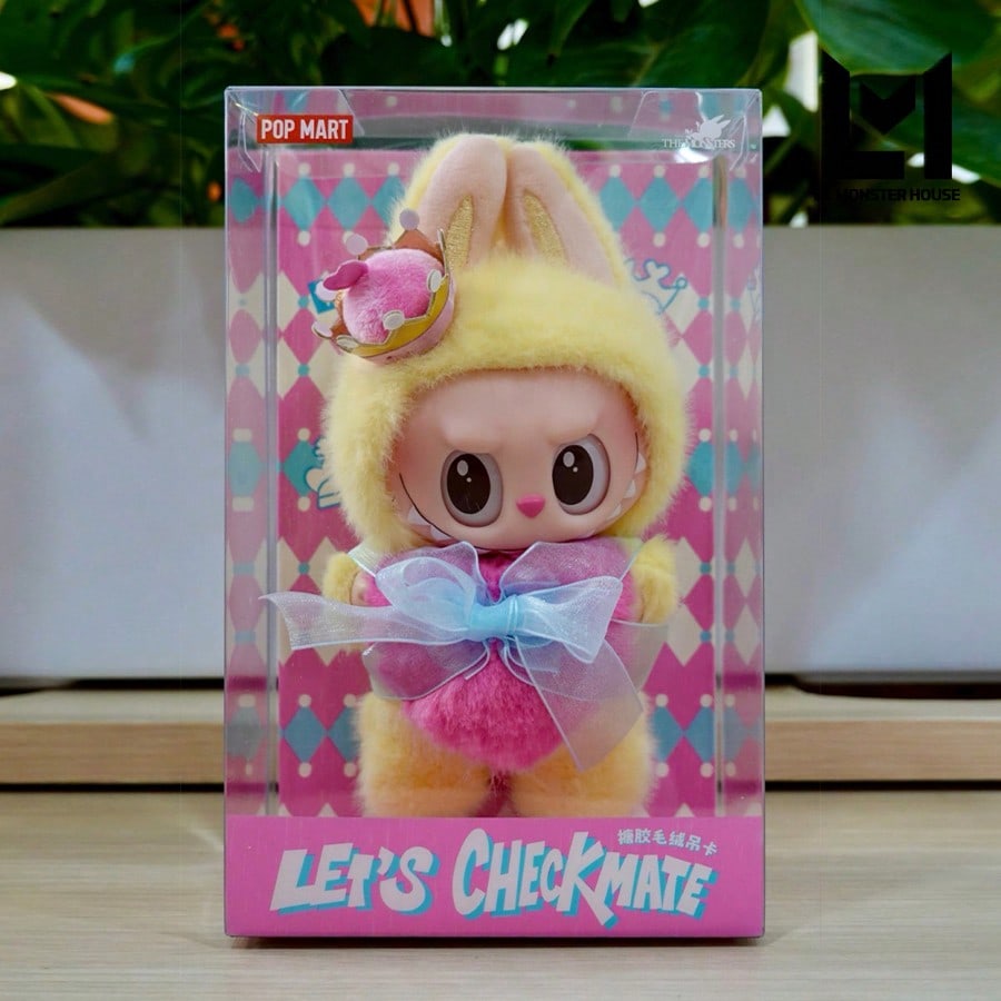 POP MART LABUBU Chinese Chess Adventure Collection THE MONSTERS Slime Plush Queen Hang Tag Box Final Sell