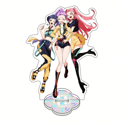 Anime K-pop Hunters Huntress Acrylic Stand – Table Figure Display Decoration, Original Collectible Gift