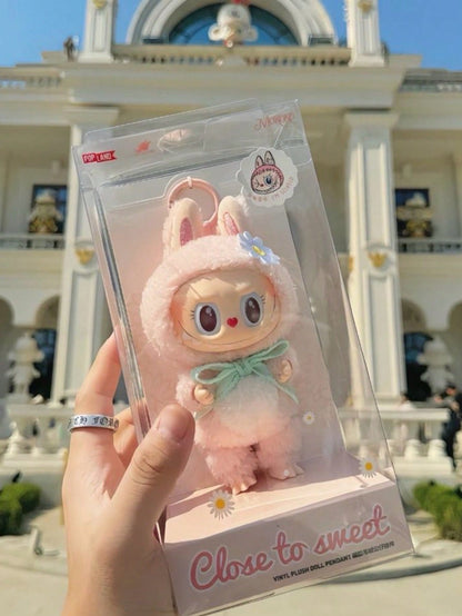 POP MART Labubu Mokoko Close To Sweet – Limited Edition Vinyl Plush Pendant Authentic Collectible