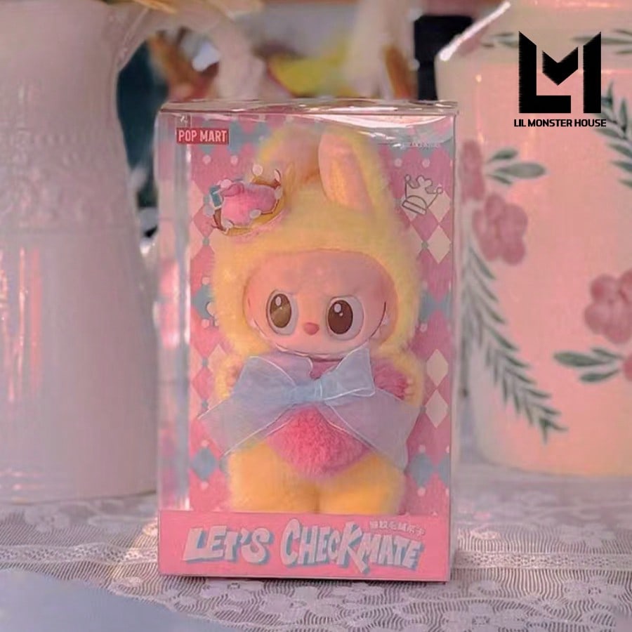 POP MART LABUBU Chinese Chess Adventure Collection THE MONSTERS Slime Plush Queen Hang Tag Box Final Sell