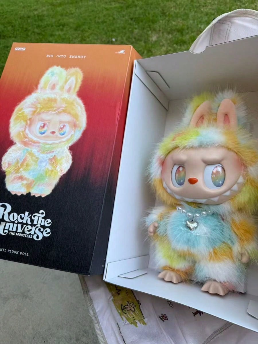 POP MART Labubu The Monsters Big Into Energy Series – Rock The Universe Big Doll Limited Edition