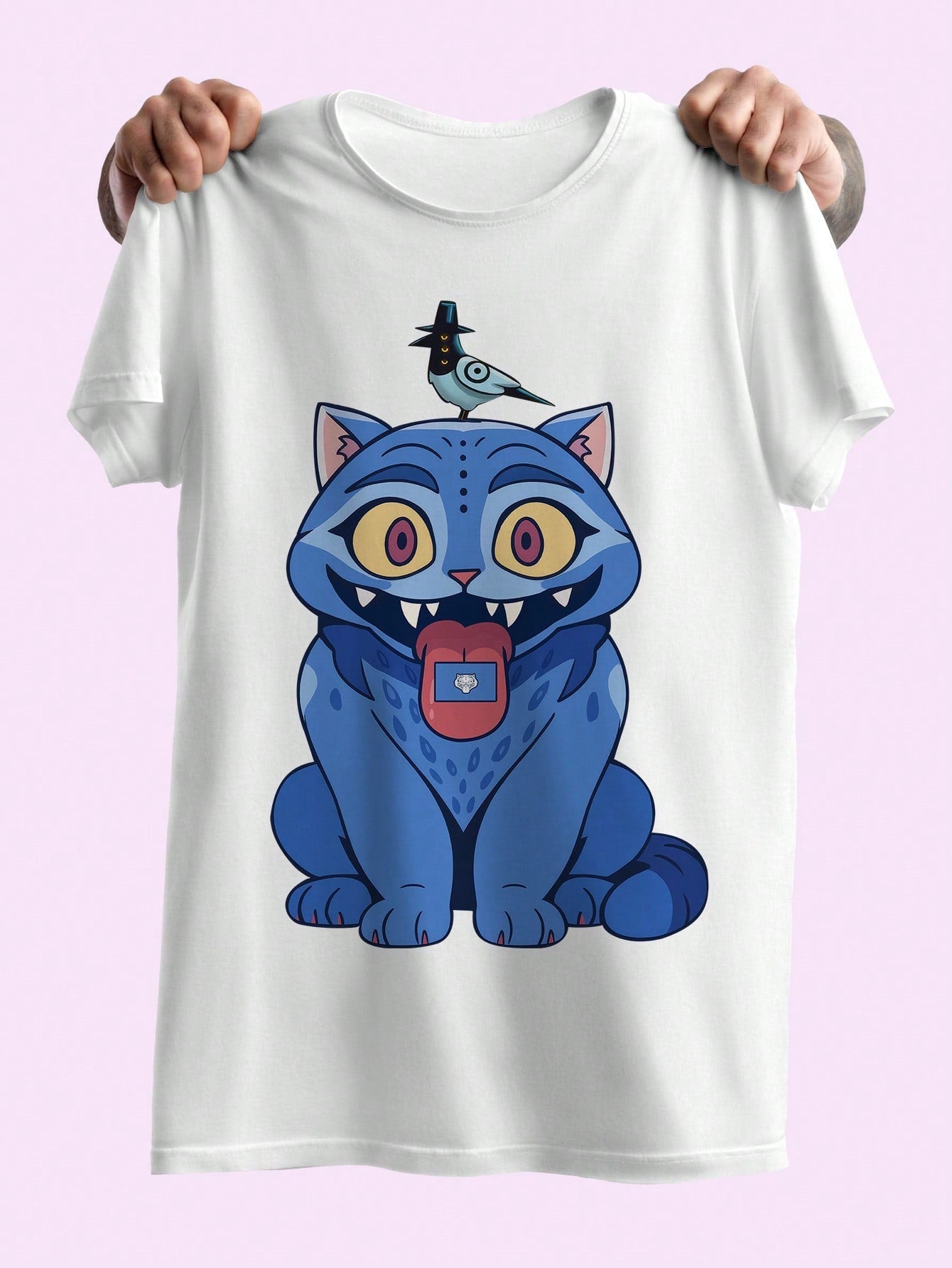 2025 KP-OpDe-Mon-Hunters Graphic Tee – Colorful Cartoon Design Casual Shirt for Anime & K-Pop Fans
