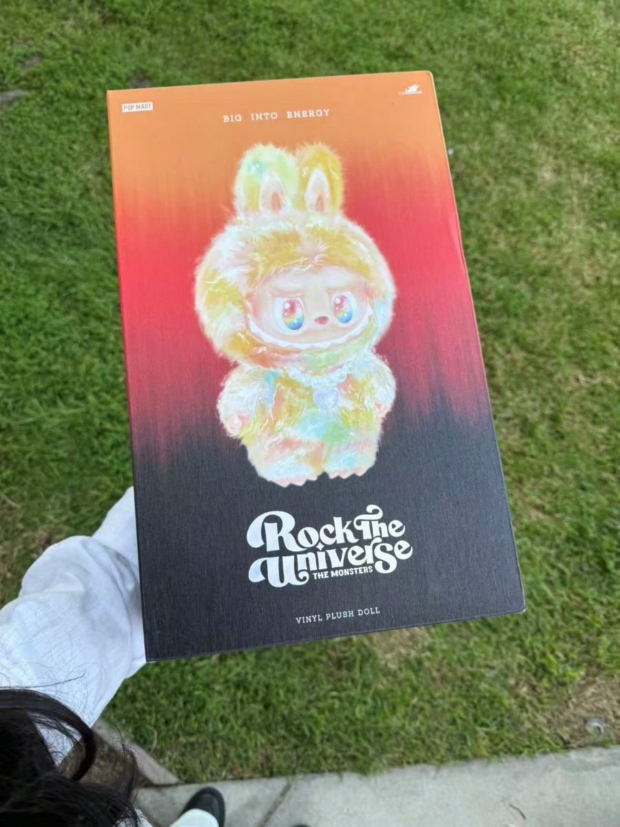 POP MART Labubu The Monsters Big Into Energy Series – Rock The Universe Big Doll Limited Edition