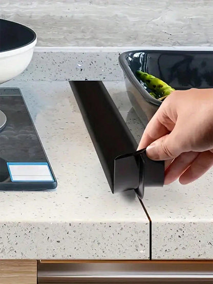 T-Shaped Stove Top Silicone Gap Strips – Heat Resistant, Waterproof & Oilproof Kitchen Counter Sealing Cover (1pc/2pcs)
