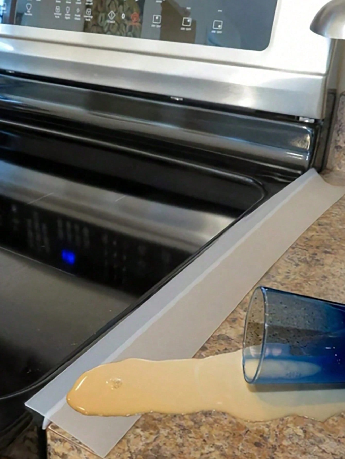 T-Shaped Stove Top Silicone Gap Strips – Heat Resistant, Waterproof & Oilproof Kitchen Counter Sealing Cover (1pc/2pcs)