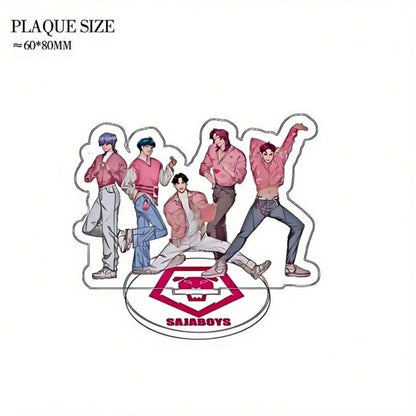KPOP Acrylic Standee – Male Group "Hunters" & Female Group "Witches" | Korean Wave Fan Merchandise