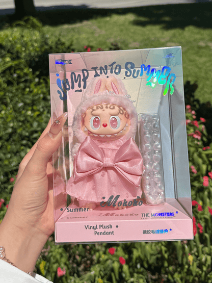 POP MART The Monsters Mokoko – Jump Into Summer Series Vinyl Plush Pendant | PopLand Exclusive