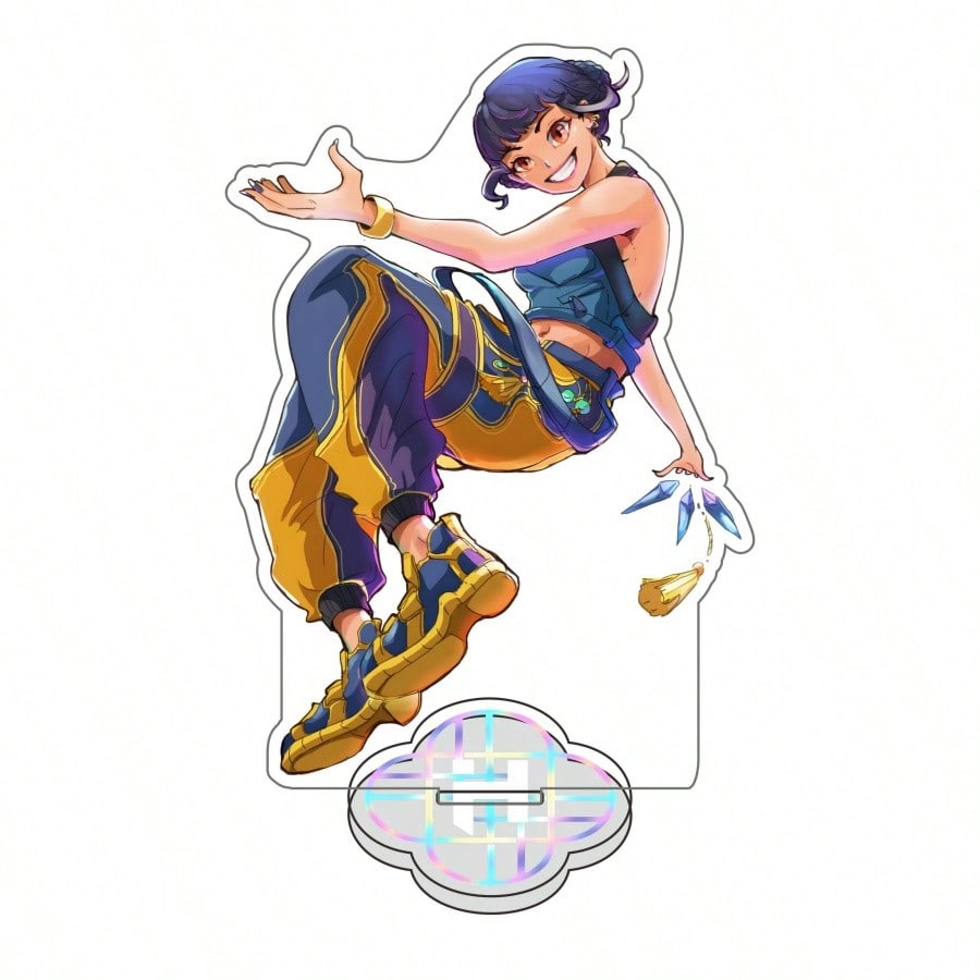 Anime K-pop Hunters Huntress Acrylic Stand – Table Figure Display Decoration, Original Collectible Gift