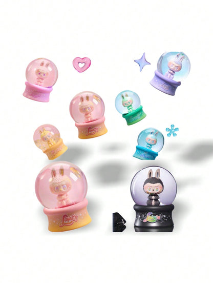 POP MART Labubu Big Into Energy Series – Crystal Ball Blind Box Figurine (Single Sealed Case)