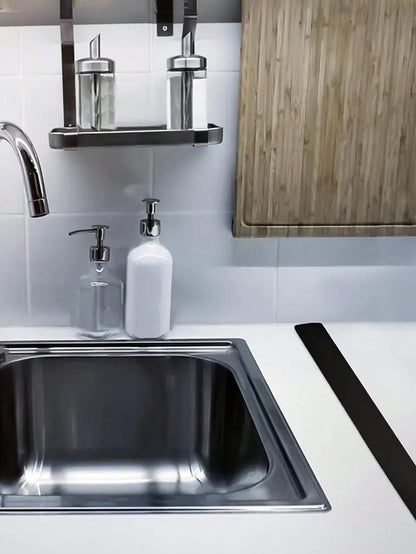 T-Shaped Stove Top Silicone Gap Strips – Heat Resistant, Waterproof & Oilproof Kitchen Counter Sealing Cover (1pc/2pcs)