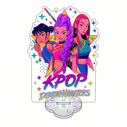 Anime K-pop Hunters Huntress Acrylic Stand – Table Figure Display Decoration, Original Collectible Gift
