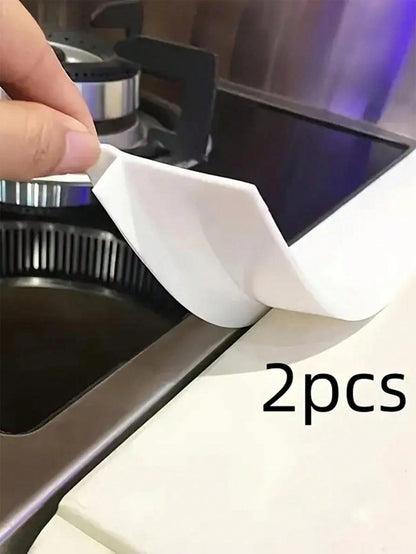 T-Shaped Stove Top Silicone Gap Strips – Heat Resistant, Waterproof & Oilproof Kitchen Counter Sealing Cover (1pc/2pcs)