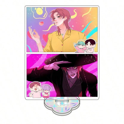 Anime K-pop Hunters Huntress Acrylic Stand – Table Figure Display Decoration, Original Collectible Gift