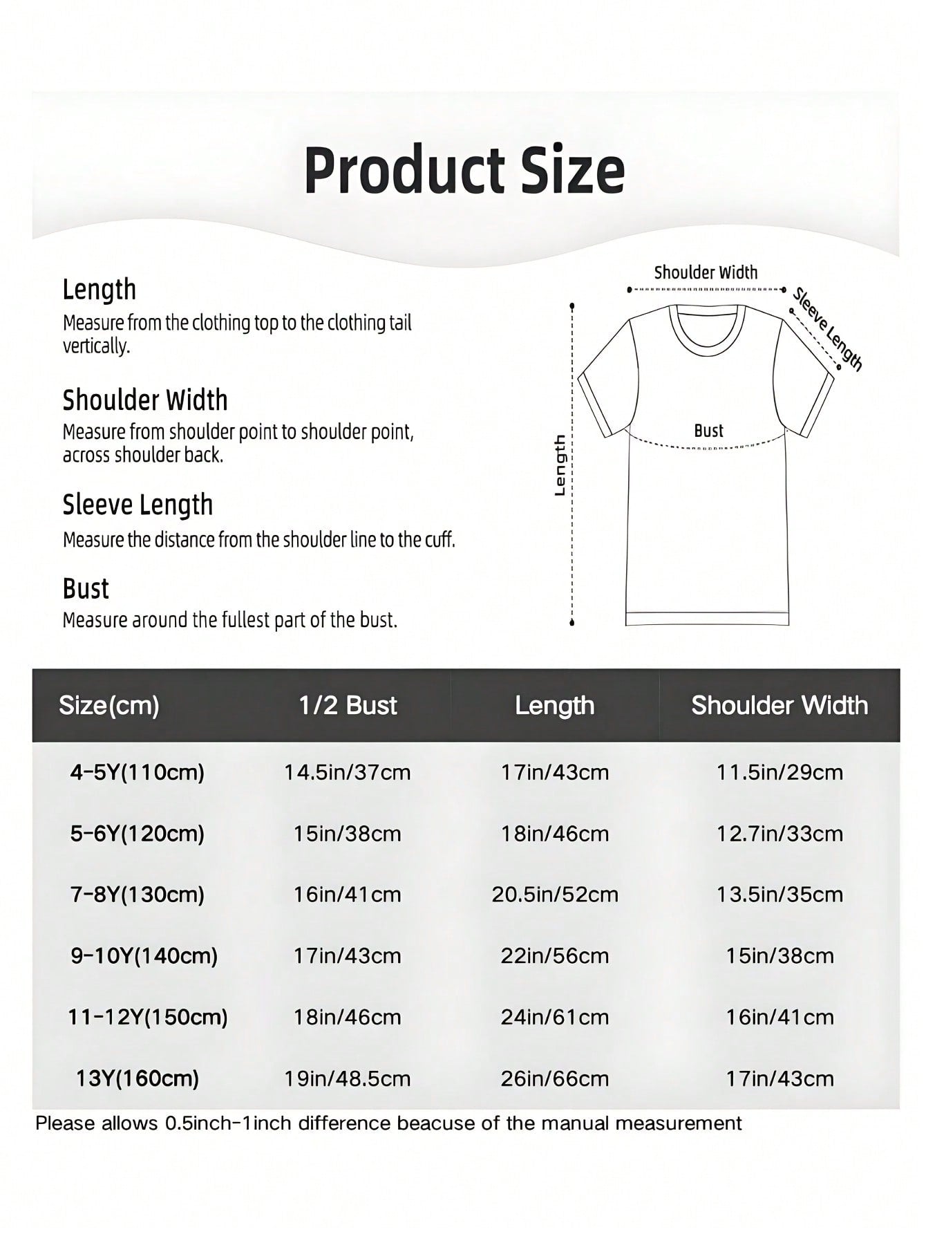 2025 Halloween Girls’ K-pop Inspired Graphic T-Shirt – Chibi Anime Character Print Casual Top