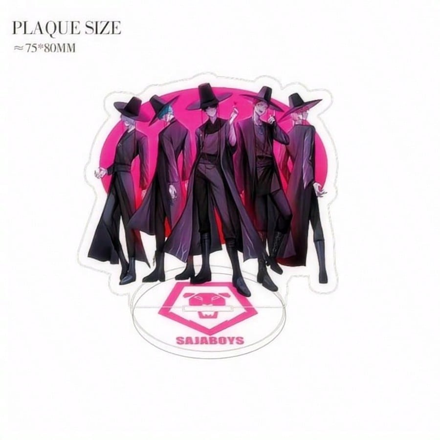 KPOP Acrylic Standee – Male Group "Hunters" & Female Group "Witches" | Korean Wave Fan Merchandise