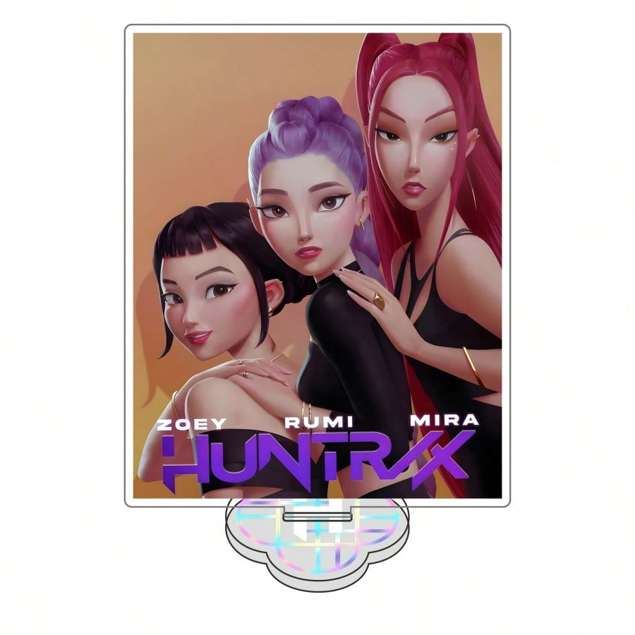 Anime K-pop Hunters Huntress Acrylic Stand – Table Figure Display Decoration, Original Collectible Gift