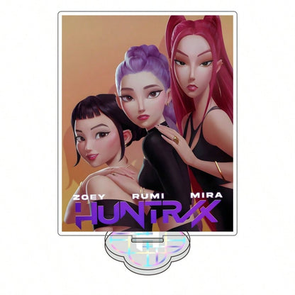 Anime K-pop Hunters Huntress Acrylic Stand – Table Figure Display Decoration, Original Collectible Gift